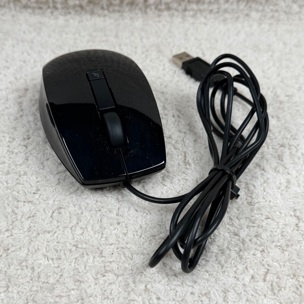 Dell MOCZUL Wired Optical USB Mouse LaserStream 0V7623 3-Button Scroll Wheel‎